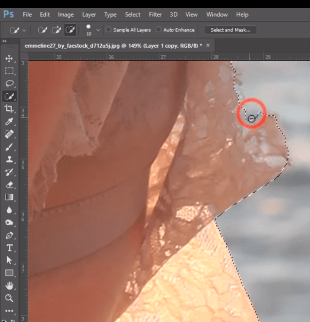 remove background in photopad image editor