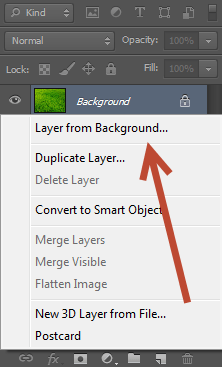 Remove the Original Layer