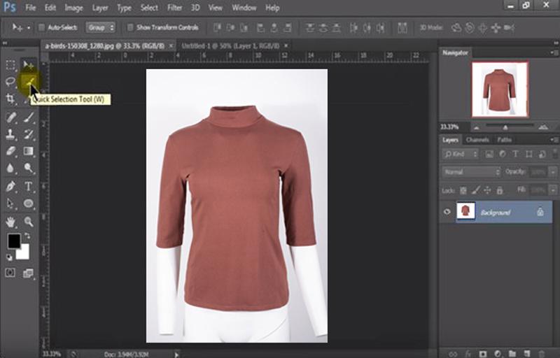 make background transparent in photoshop cc