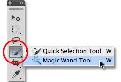 Use Magic Wand Tool to Make Background Transparent in Photoshop