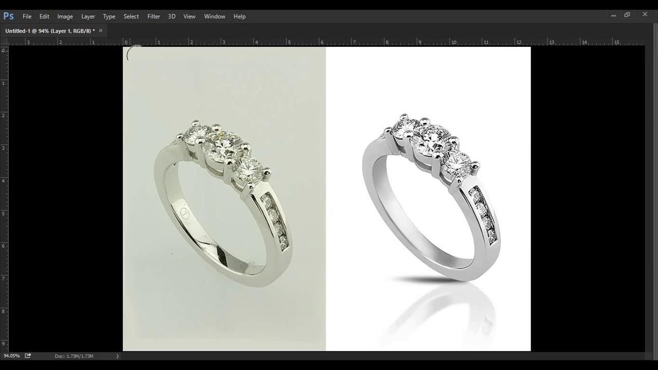 Types of Editing tools used in Jewelry Photo Retouching On Photoshop