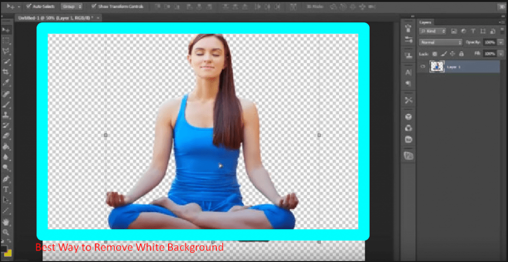Best way to remove the white background