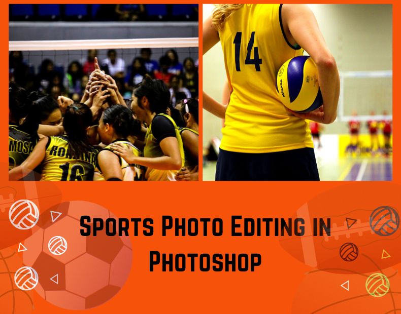 Sports Photo Editing in Photoshop