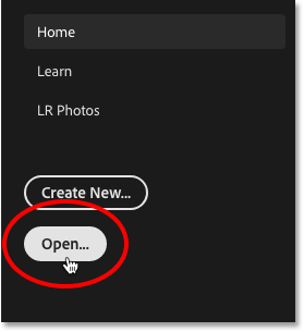 Open your image in Photoshop