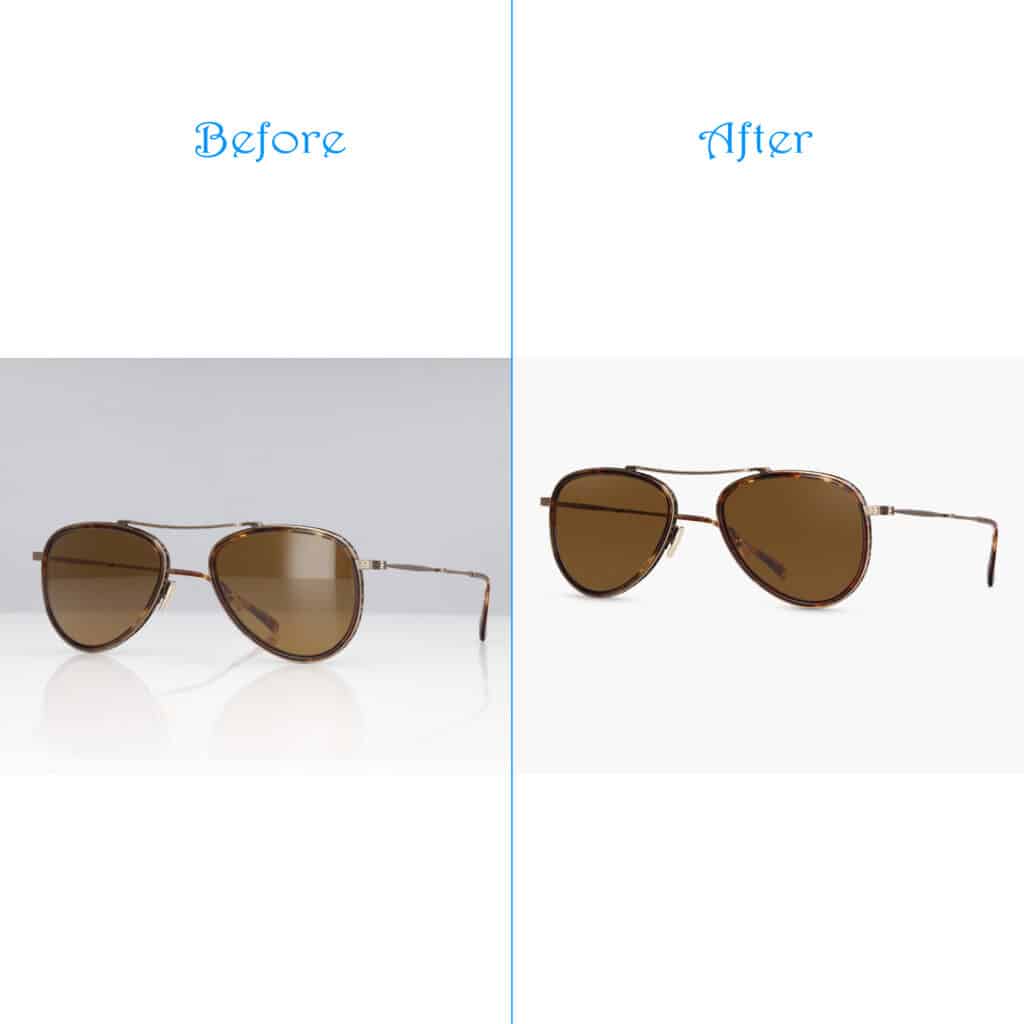 Sunglass Clipping Path