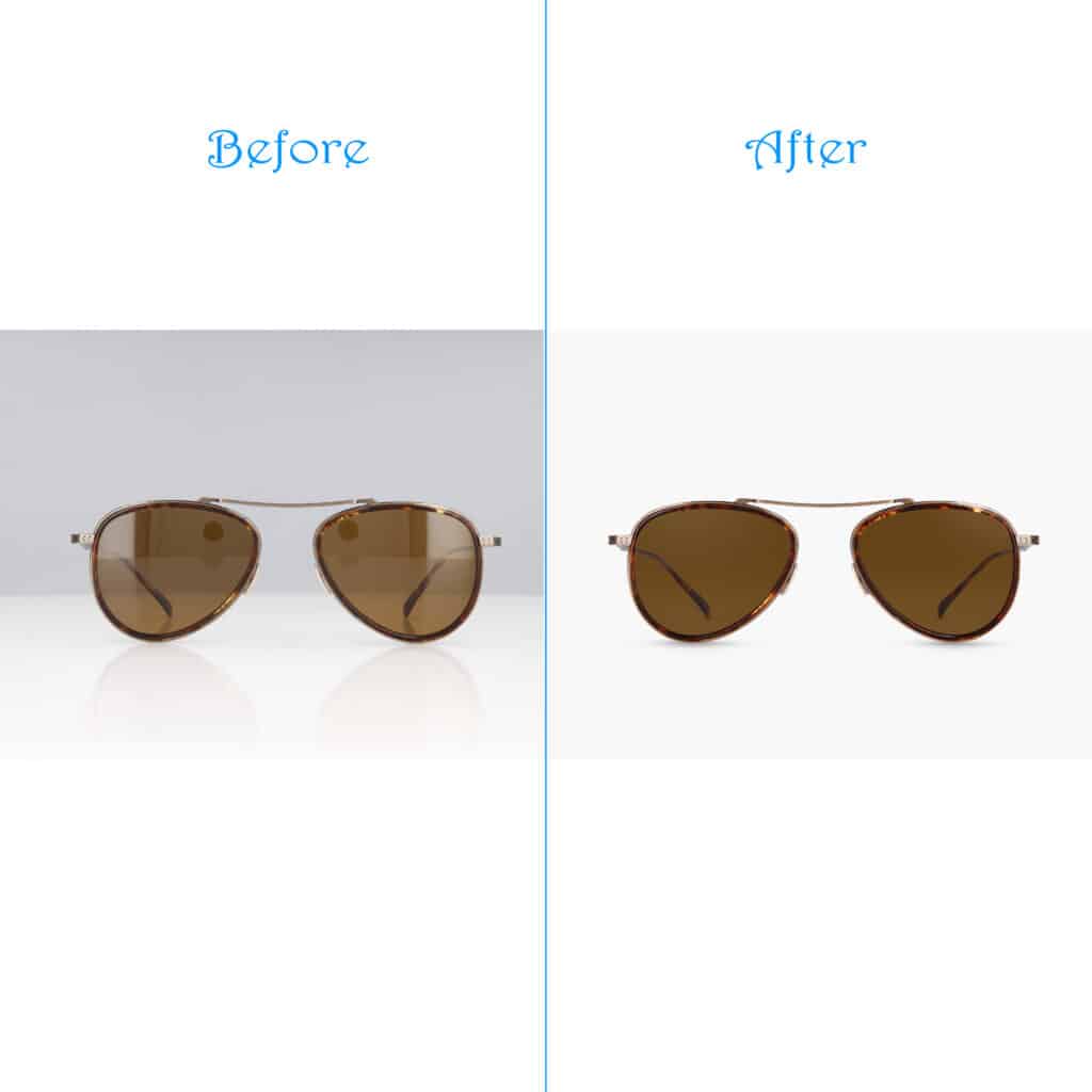 sunglass clipping path